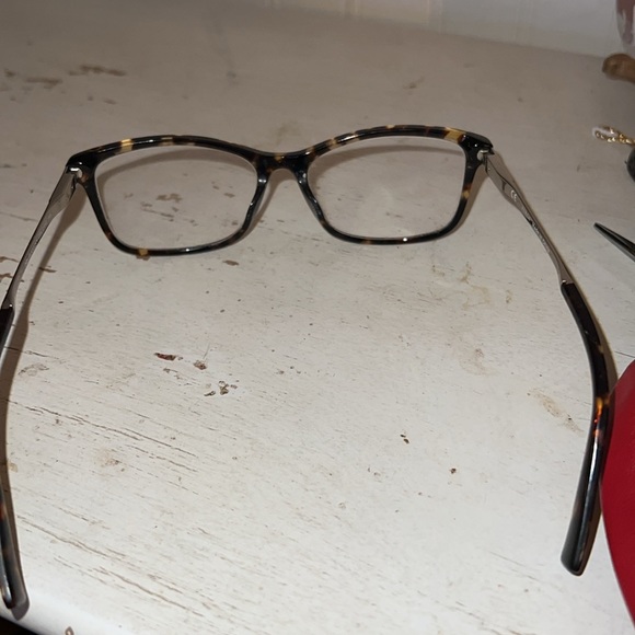Furla tortoise brown zizi eyeglasses frames - Picture 8 of 9